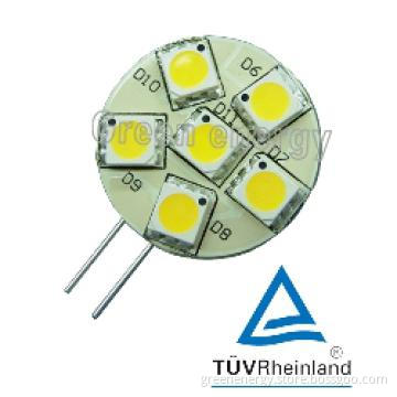 Brightest 6 SMD G4 LED Bulb 12V AC DC 1.2W